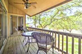 Canyon Lake Condo with Balcony and Outdoor Pool!